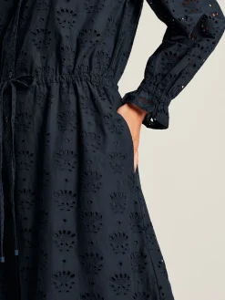 Best Joules Juliana Broderie Dress Navy