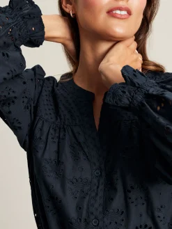 Best Joules Juliana Broderie Dress Navy