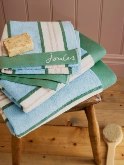 Sale Joules Juliette 100% Cotton Towel Blue