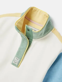 Clearance Joules Kids' Burnham Funnel Neck Sweatshirt Multi