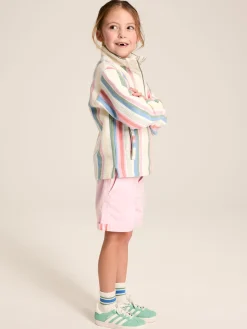 Outlet Joules Kids' Burnham Multi Stripe Funnel Neck Sweatshirt MultiStripe