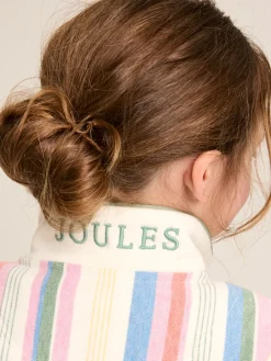 Outlet Joules Kids' Burnham Multi Stripe Funnel Neck Sweatshirt MultiStripe