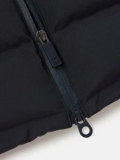 Joules Kids' Padwell Navy Blue Waterproof Padded Coat with Hood NavyBlue