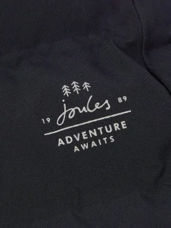 Joules Kids' Padwell Navy Blue Waterproof Padded Coat with Hood NavyBlue