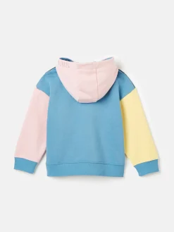 Clearance Joules Kids' Parkside Colour Block Hoodie With Pocket ColourBlock