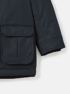 Discount Joules Kids' Ultimate Navy Blue Waterproof Coat with Quilted Lining NavyBlue