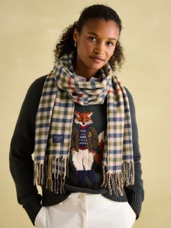 Best Joules Langtree Scarf Checked