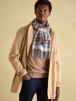 New Joules Langtree Scarf Neutral