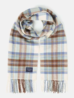 New Joules Langtree Scarf Neutral