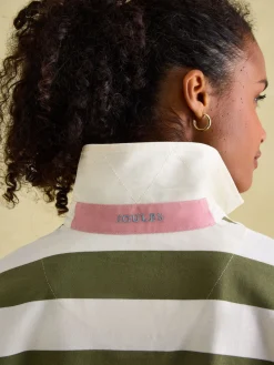 Online Joules Lara Boxy Fit Rugby Shirt Multi