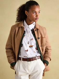 Discount Joules Launton Tweed Jacket Check