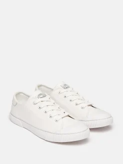 Hot Joules Leather Coast Pumps White