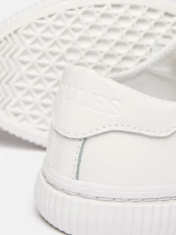 Hot Joules Leather Coast Pumps White