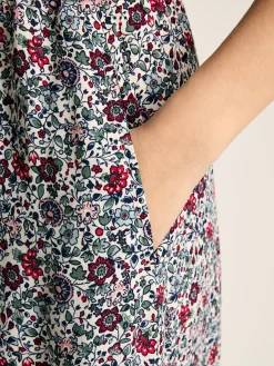 Discount Joules Lillia Tie Waist Tiered Dress Multi