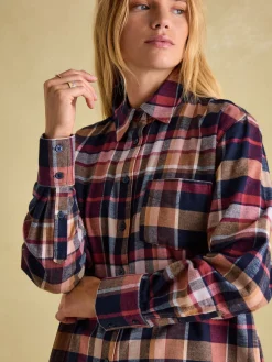Online Joules Lorena Brushed Shirt Check