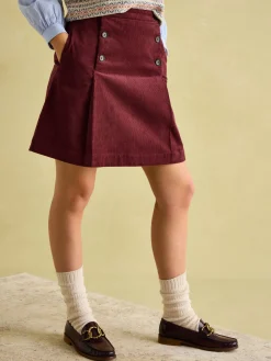 Online Joules Maize Skirt Burgundy