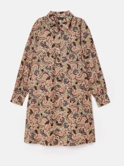Best Joules Maple Floral Paisley Corduroy Shirt Dress FloralPaisley