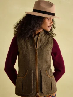 Hot Joules Maude Wool Fedora Neutral