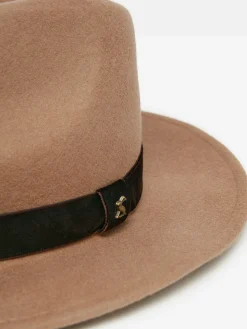Hot Joules Maude Wool Fedora Neutral