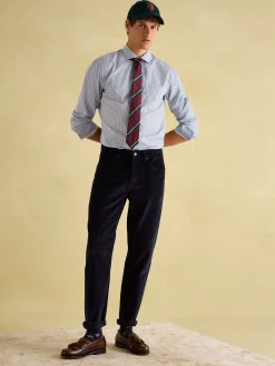 Best Joules Navy Stripe Cotton Shirt NavyStripe