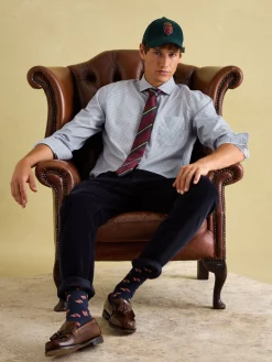 Best Joules Navy Stripe Cotton Shirt NavyStripe