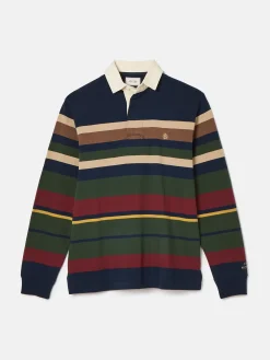 Hot Joules Onside Striped Rugby Shirt Multi