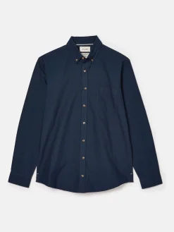 Sale Joules Oxford Long Sleeve Classic Fit Shirt Navy