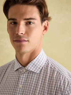 Best Joules Pink Check Cotton Shirt PinkCheck