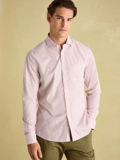 Joules Pink Stripe Cotton Shirt PinkStripe