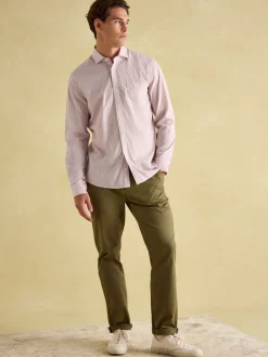 Joules Pink Stripe Cotton Shirt PinkStripe