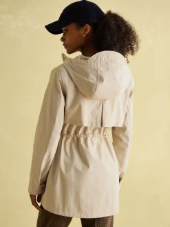 Best Joules Portwell Waterproof Raincoat With Hood Neutral