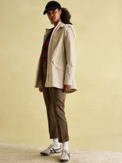 Best Joules Portwell Waterproof Raincoat With Hood Neutral