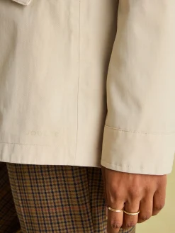 Best Joules Portwell Waterproof Raincoat With Hood Neutral