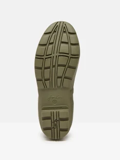 Hot Joules Printed Green Floral Adjustable Tall Wellies GreenFloral