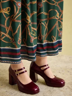 Best Joules Rosa Printed Maxi Shirt Dress Green