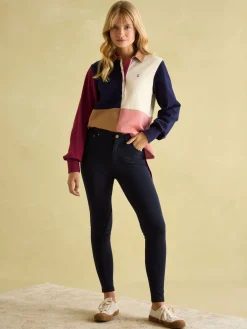 Outlet Joules Sammie Heavyweight Cotton Rugby Shirt Hotchpotch