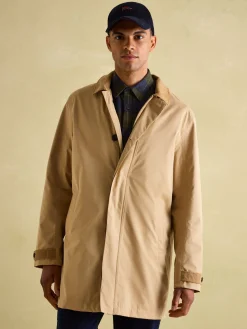 New Joules Sandford Tan Brown Waterproof Raincoat TanBrown