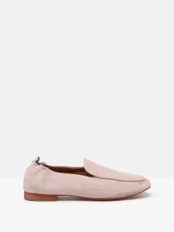 Best Joules Sloane Narrow Fit Suede Loafers Pink
