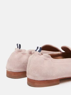Best Joules Sloane Narrow Fit Suede Loafers Pink