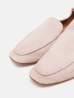 Best Joules Sloane Narrow Fit Suede Loafers Pink