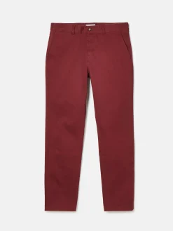 Sale Joules Stamford Slim Fit Chinos Burgundy