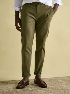 Discount Joules Stamford Slim Fit Chinos Green