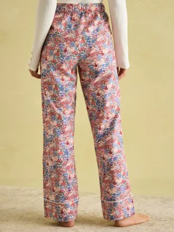 Best Joules Stella Cotton Pyjama Bottoms Cream