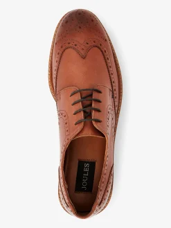 Discount Joules Tan Brown Leather Brogues TanBrownLeather