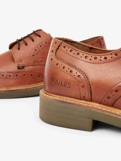 Discount Joules Tan Brown Leather Brogues TanBrownLeather