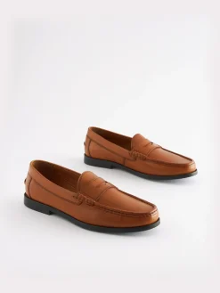Discount Joules Tan Brown Penny Loafers TanBrown