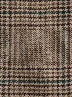 Sale Joules Taupe Brown Slim Fit Check Blazer TaupeBrown