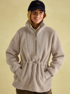 Hot Joules Thurleston Borg Fleece Neutral