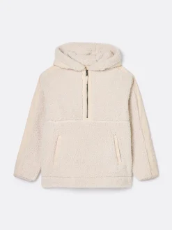 Sale Joules Tilly Hooded Fleece Cream