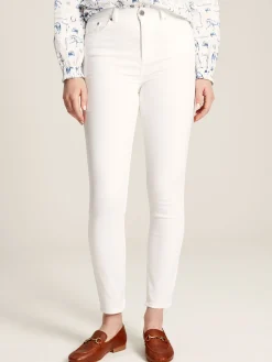 Online Joules White Denim Stretch Skinny Jeans WhiteDenim